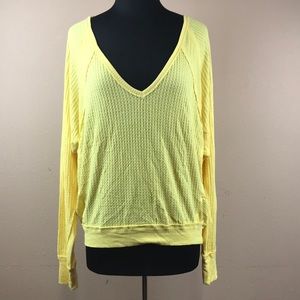 Free People Santa Clara Thermal Top, Size Small